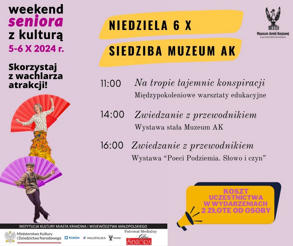 Weekend seniora z kulturą w Muzeum AK