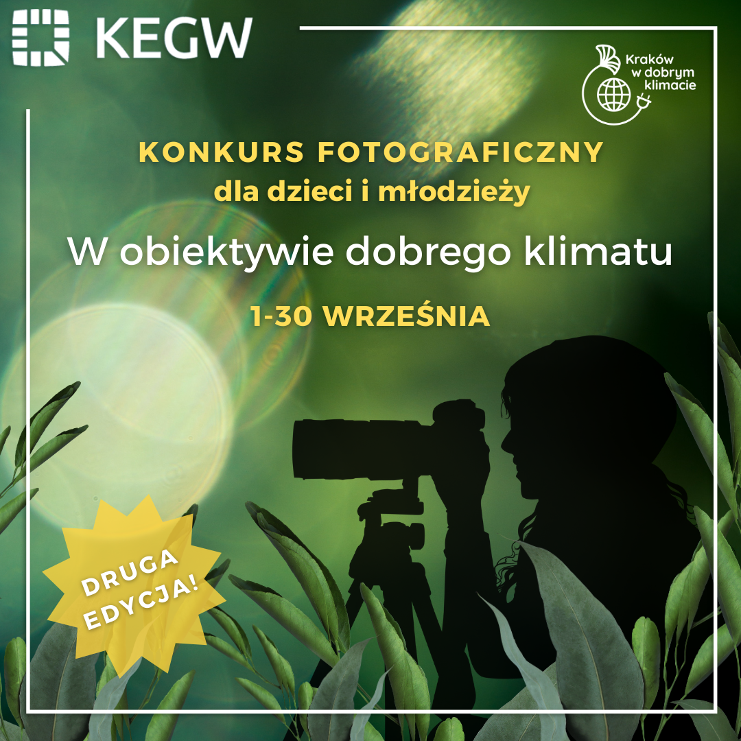 Plakat konkursu „W Obiektywie Dobrego Klimatu”