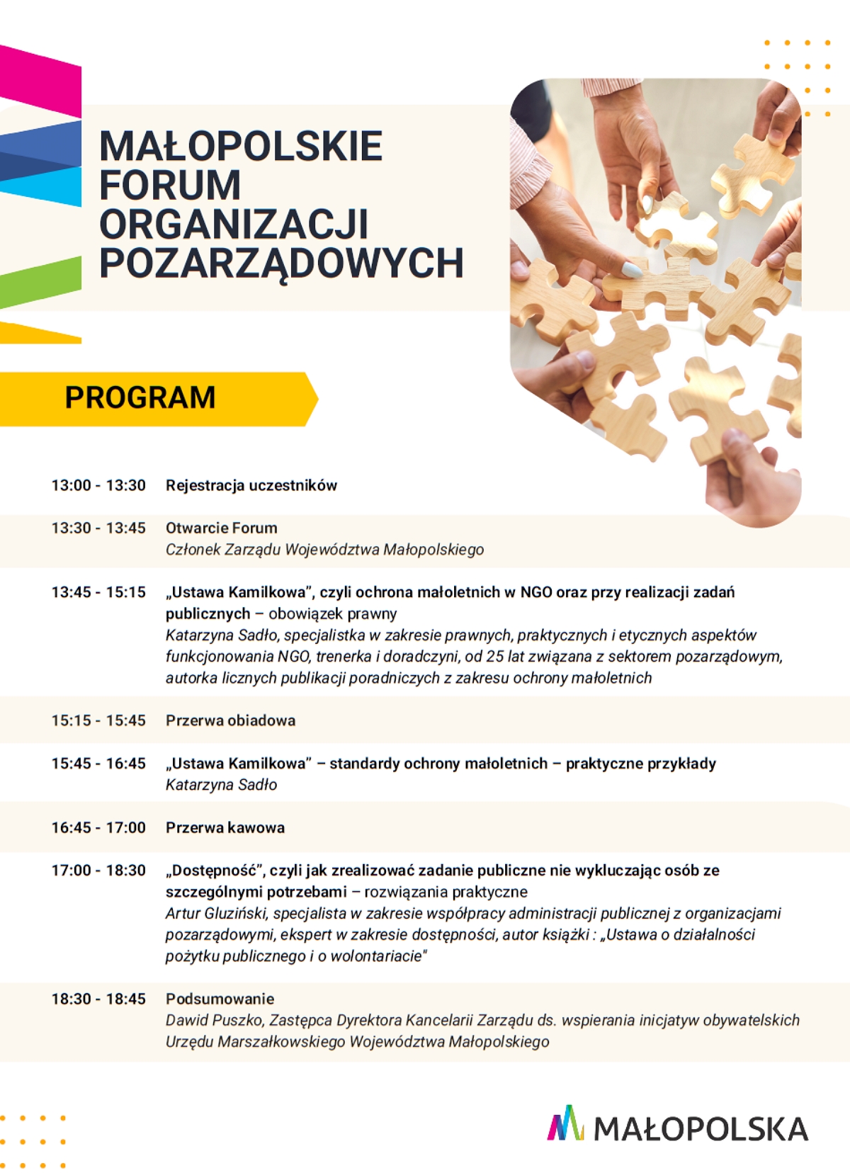 Małopolskie Forum Organizacji Pozarządowych