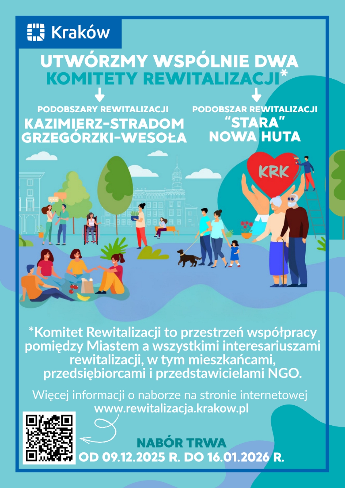 Baner: nabór kandydatów na członków Komitetów Rewitalizacji