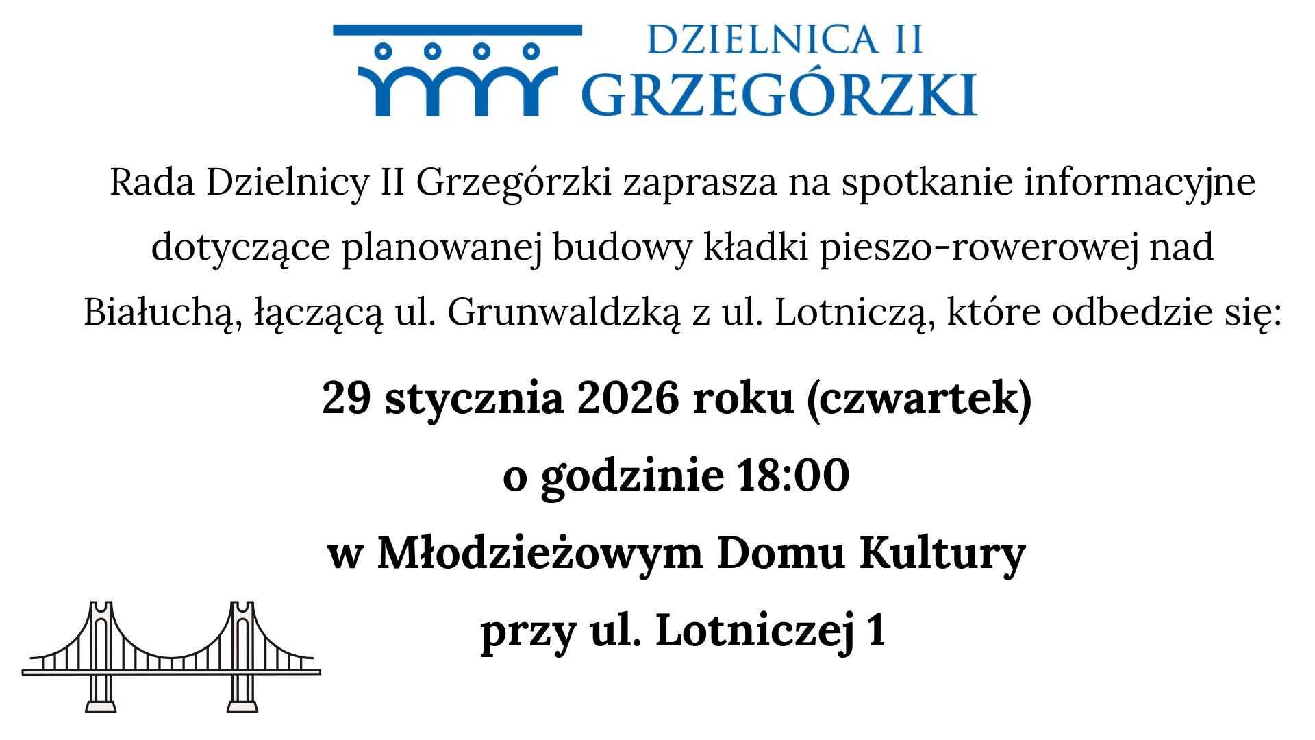 Baner - spotkanie informacyjne