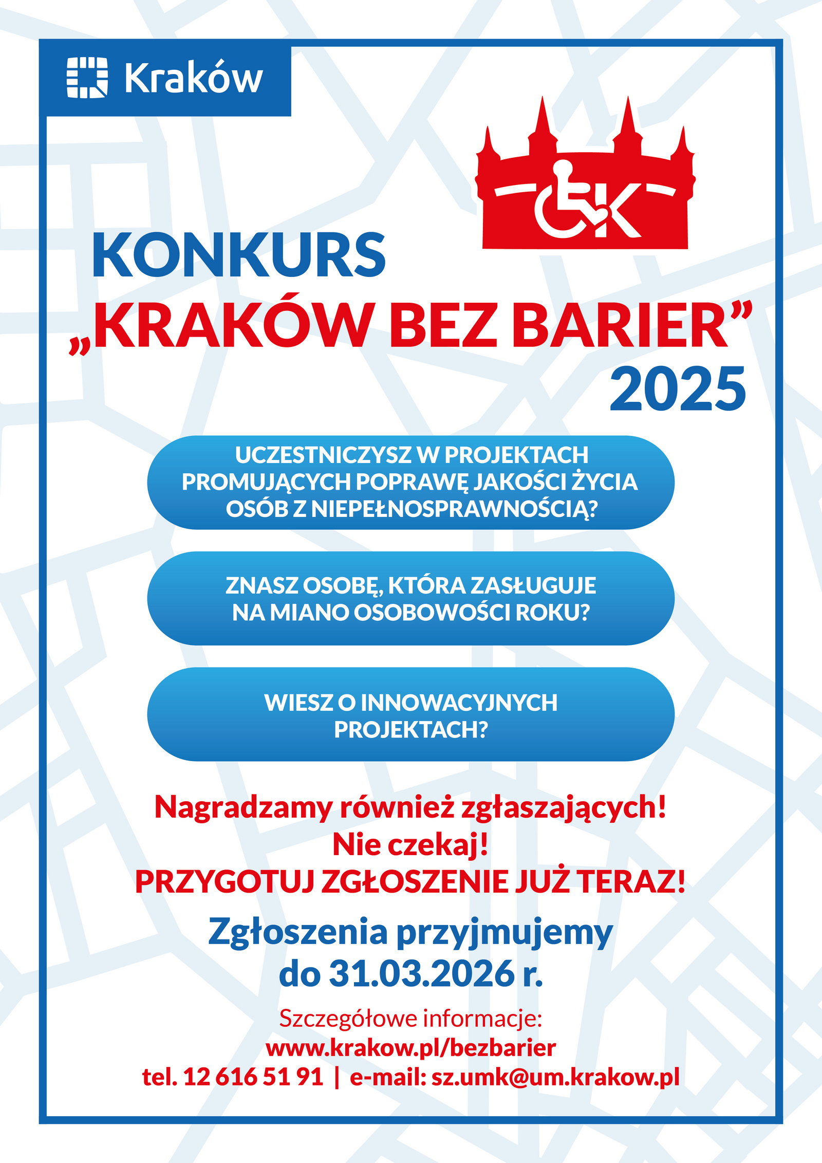 Baner: „Kraków bez Barier” 2025!