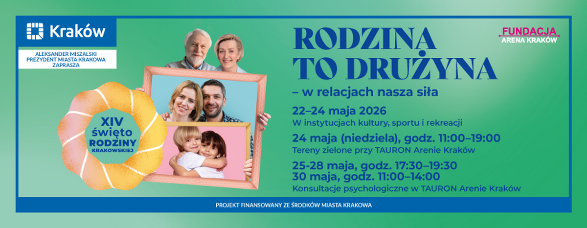 Baner: XIV Święto Rodziny Krakowskiej