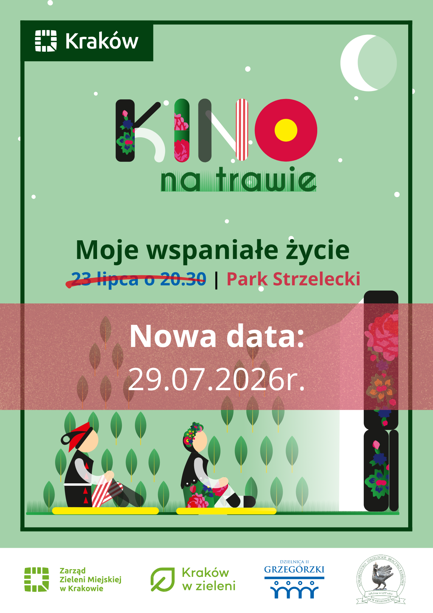 Plakat: Kino na trawie