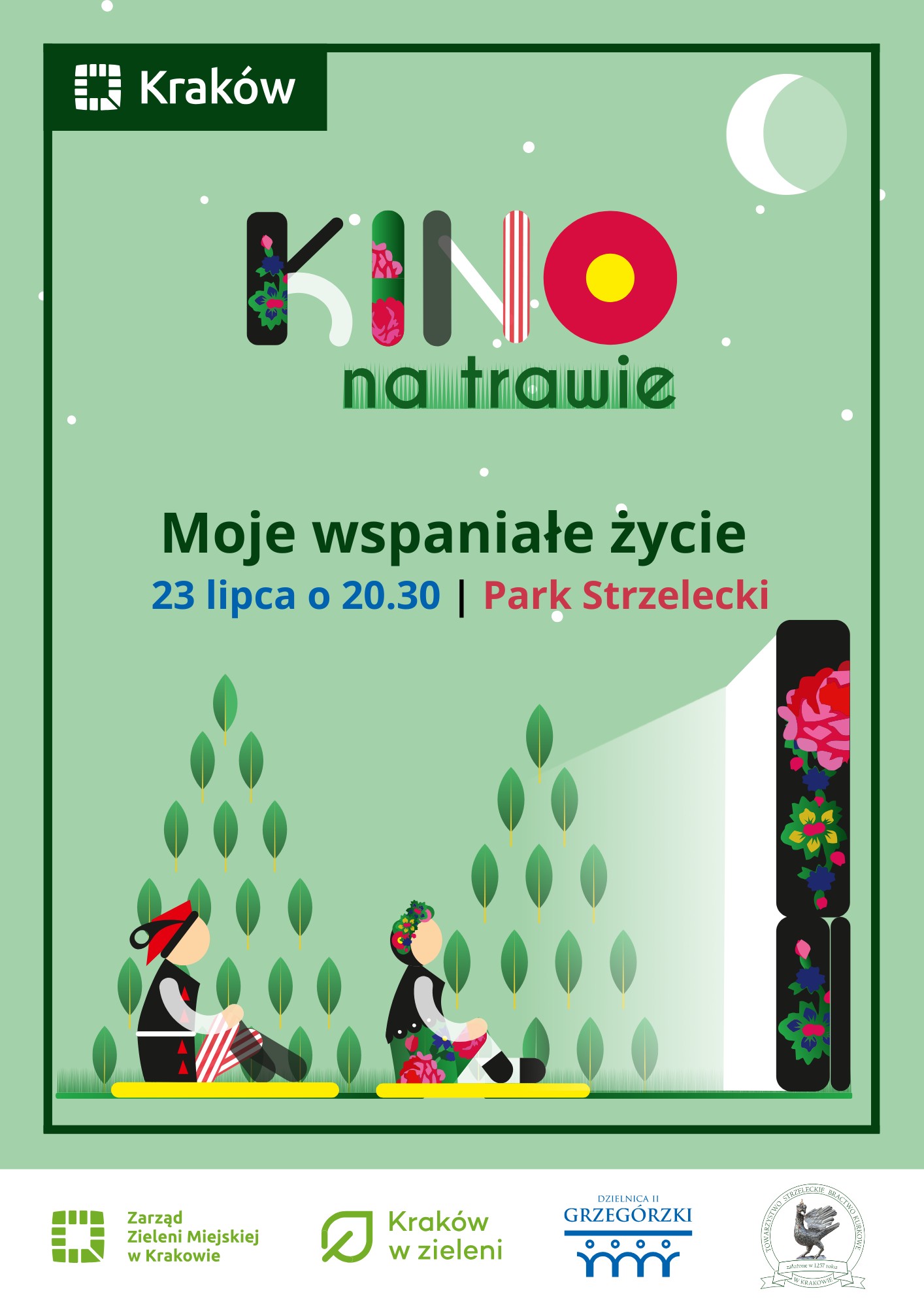 Plakat: Kino na trawie