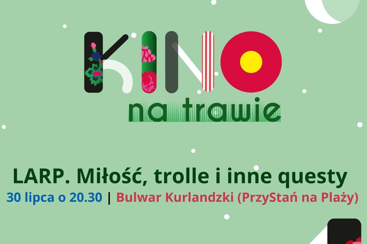 wycinek plakatu: Kino na trawie