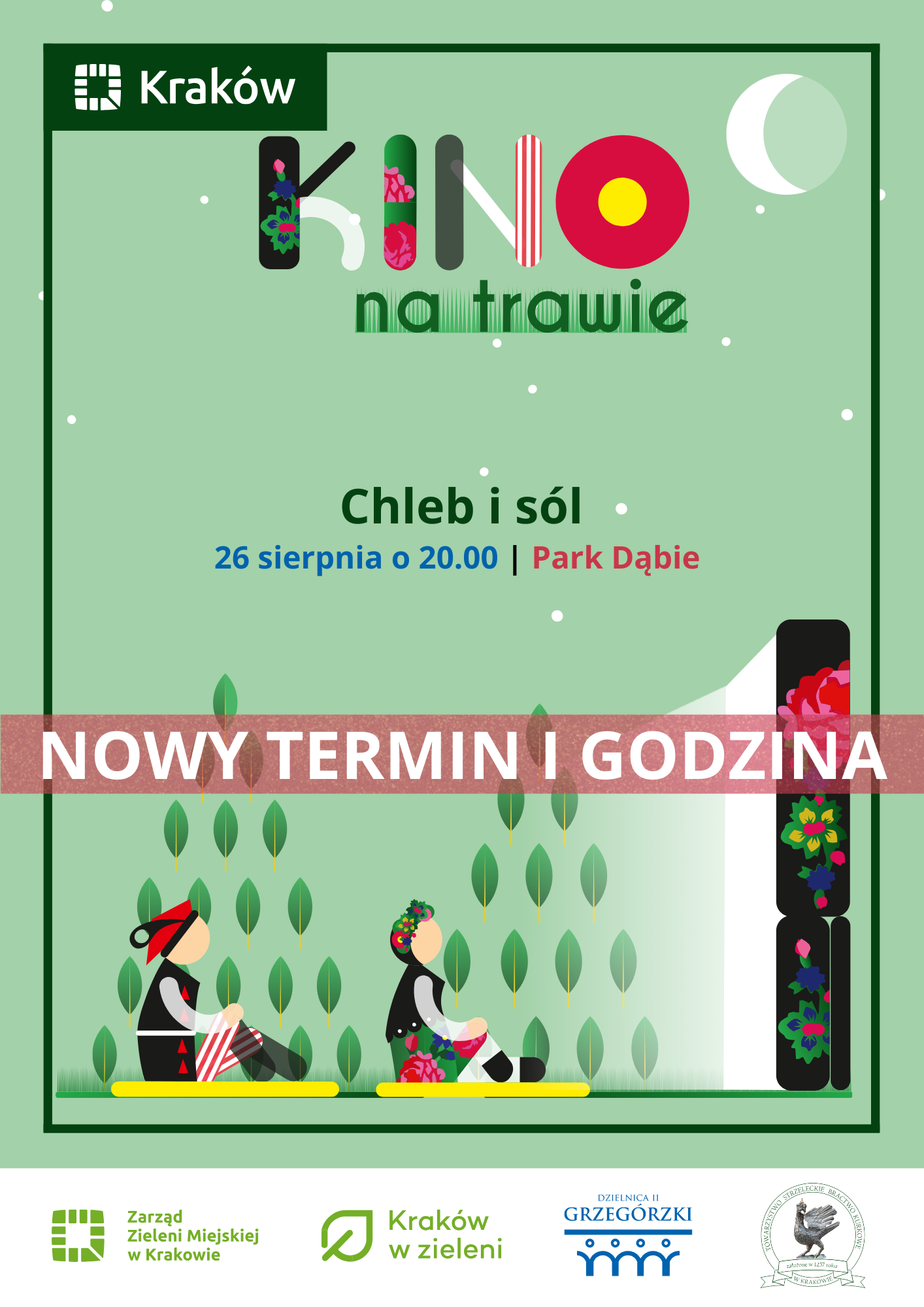 Plakat: Kino na trawie