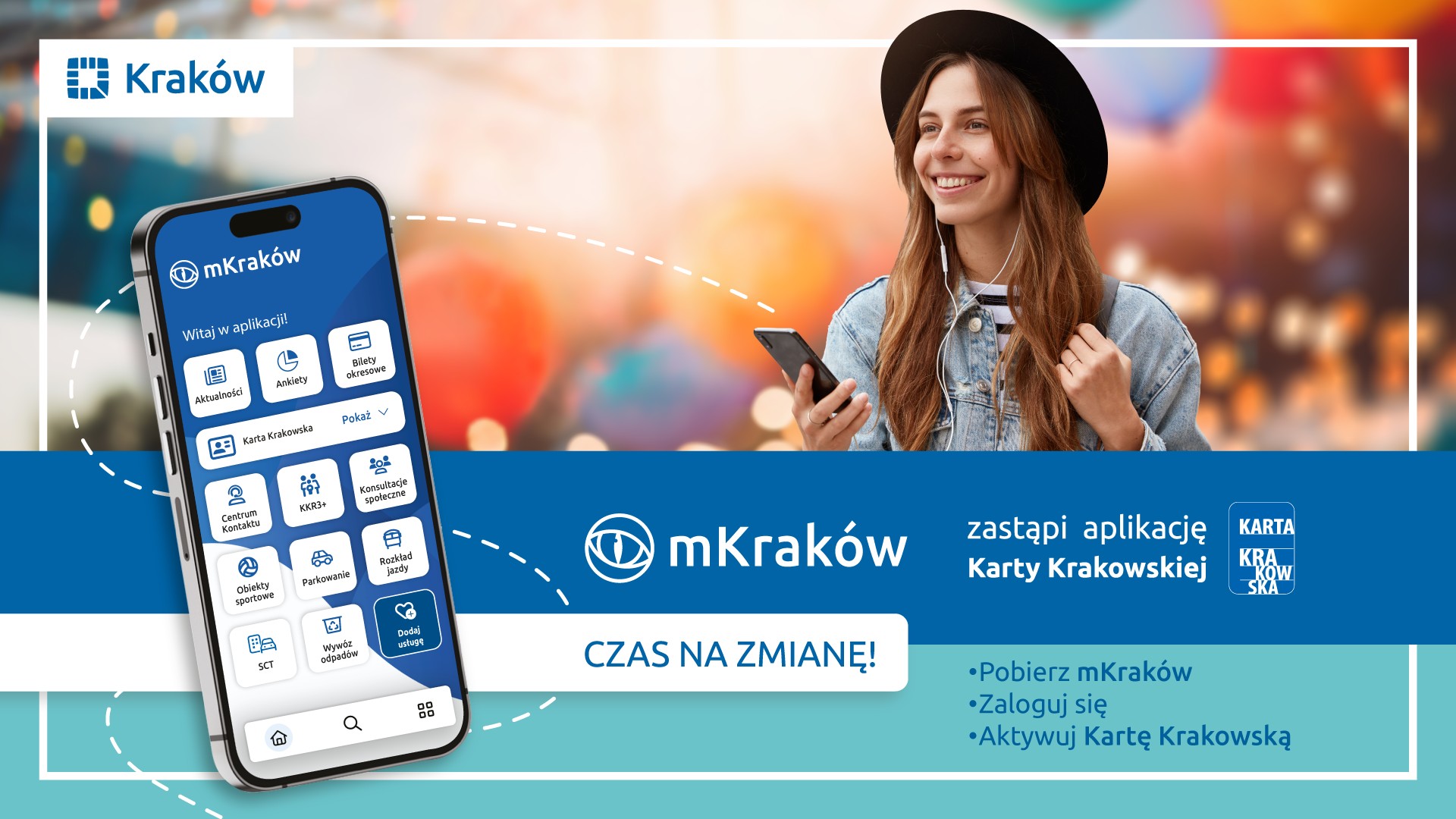 Baner: Aplikacja Karty Krakowskiej do 12 października