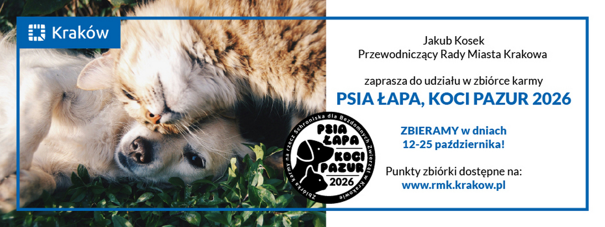 Baner: Zbiórka dla schroniska!