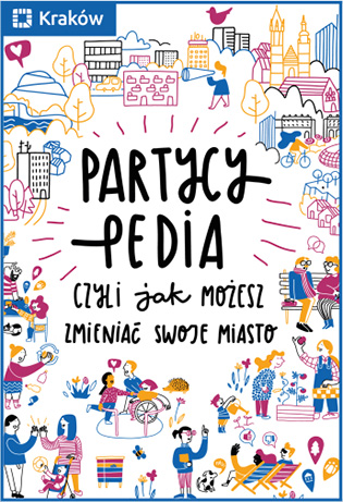 Okładka wydawnictwa Partycypedia, czyli jak możesz zmieniać swoje miasto