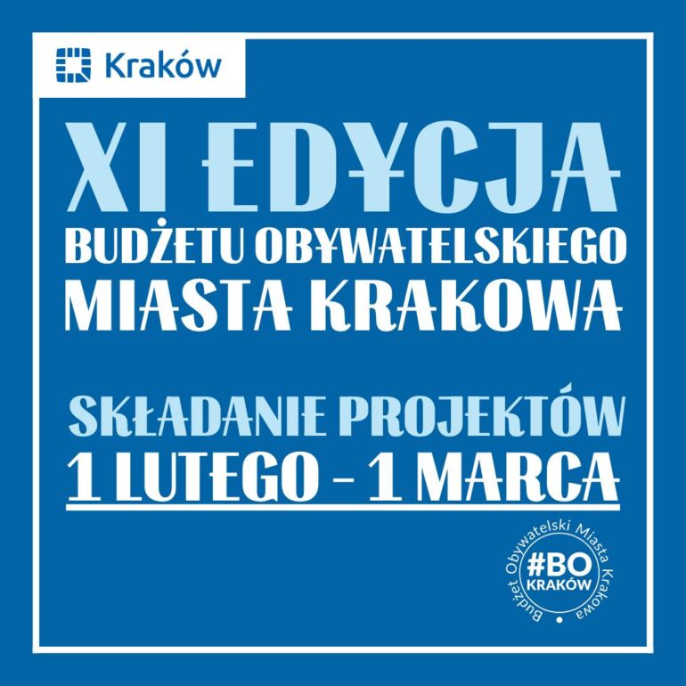 11 edycja Budżetu Obywatelskiego - składanie projektów 1 lutego do 1 marca 2024 roku